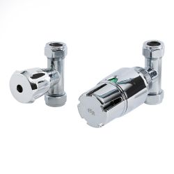 Robinet de radiateur thermostatique droit