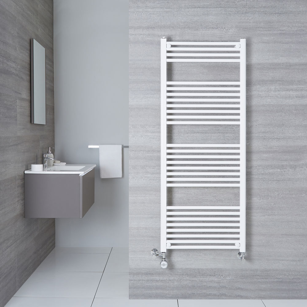 Sèche-Serviettes Mixte Blanc Etna 150cm x 60cm x 3cm 942 Watts