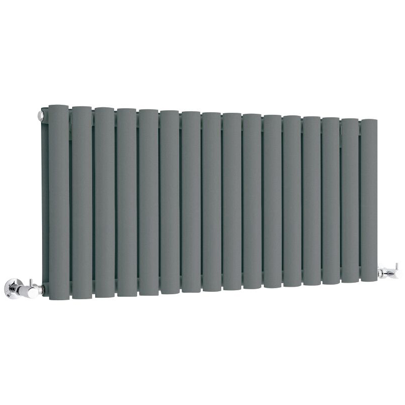 Radiateur horizontal anthracite Vitality 40 x 100cm 1052 watts