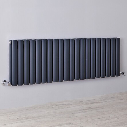 Radiateur horizontal anthracite Vitality 40 x 118cm 1238 watts