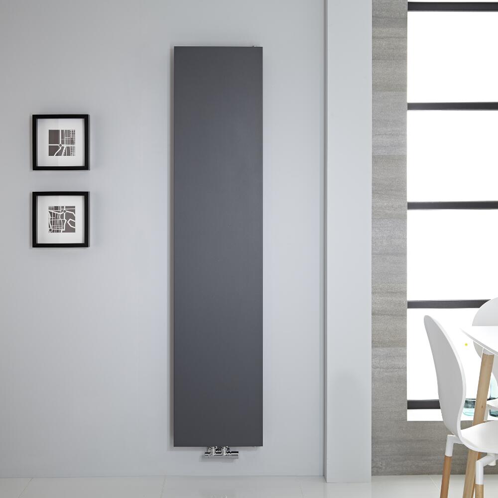 Radiateur vertical 180x40cm 842 watts Rubi Anthracite