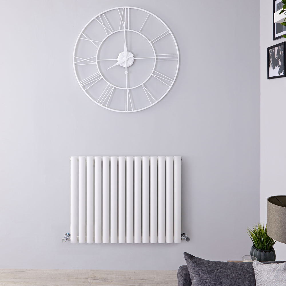 Radiateur Design Horizontal Blanc Vitality 63,5cm x 83,4cm x 5,6cm 836 Watts