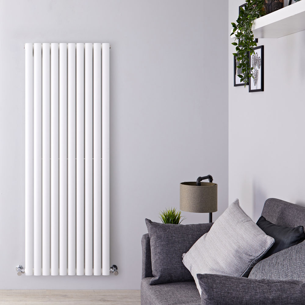 Radiateur design vertical - Blanc – 160 cm x 59 cm - Vitality
