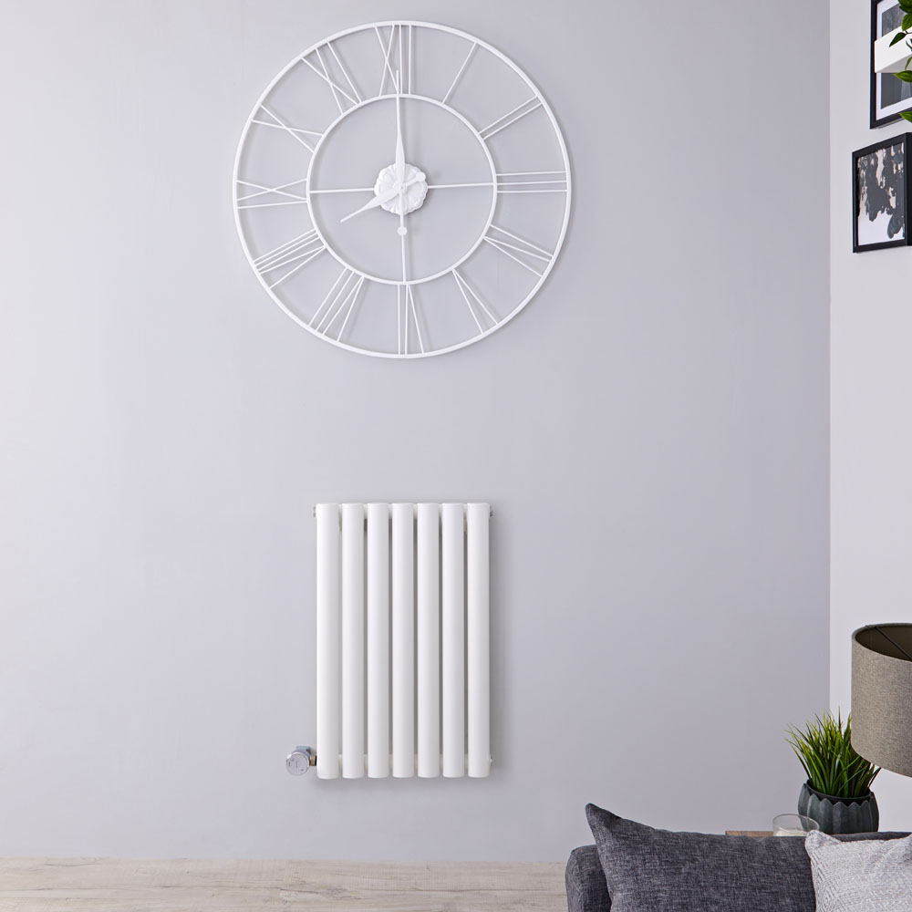 Radiateur Design Électrique Horizontal Blanc Vitality 63,5cm x 41,5cm x 5,5cm