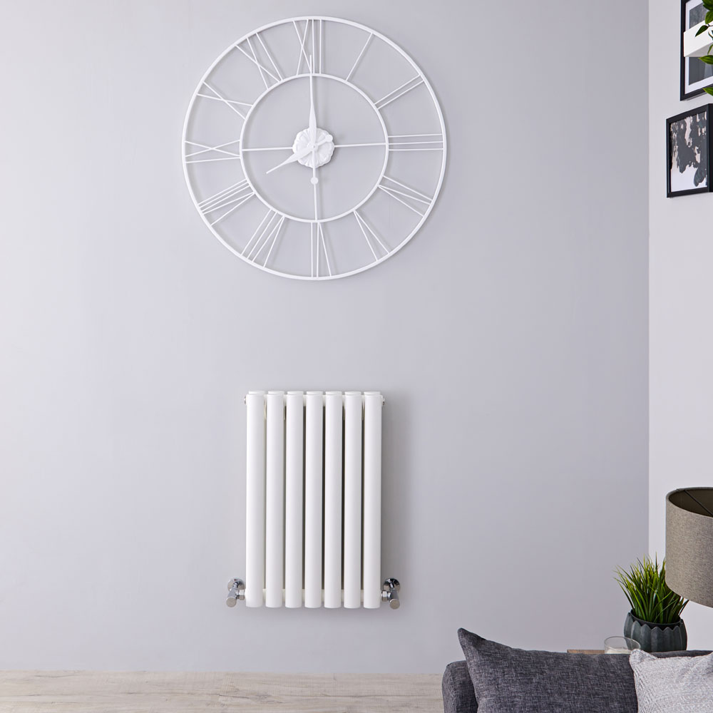 Radiateur Design Horizontal Blanc Vitality 63,5cm x 41,5cm x 7,8cm 652 Watts