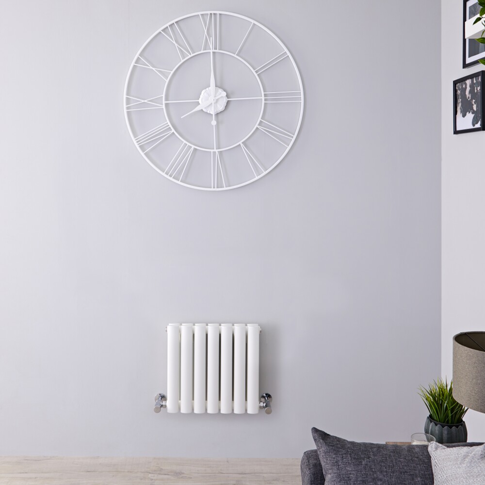 Radiateur Design Horizontal Blanc Vitality 40cm x 41,5cm x 7,8cm 482 Watts