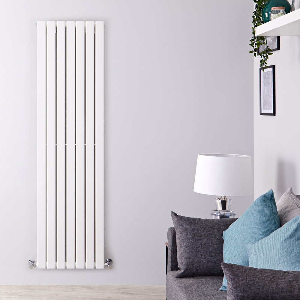 Radiateur Design Vertical Blanc Delta 160cm x 49cm x 6cm 1543 Watts