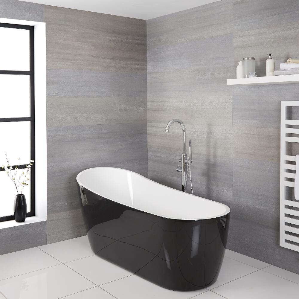 Baignoire Îlot Noire 72 x 180cm