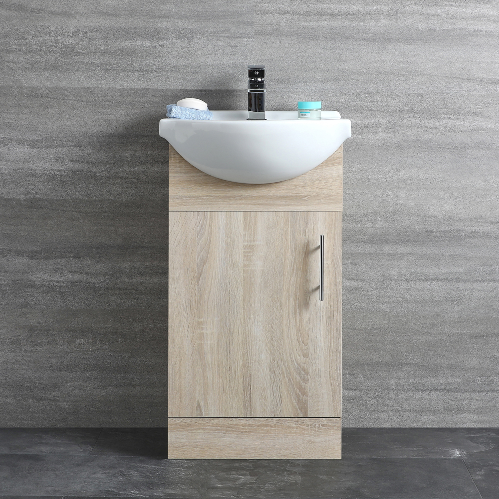 Meuble-lavabo 44x78x45cm Classic Oak