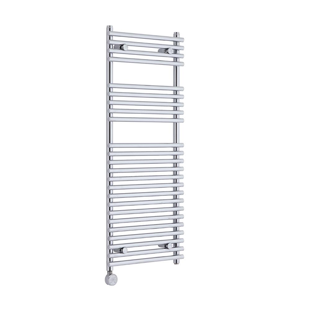 Sèche-Serviettes Mixte Chromé Ischia 115cm x 45cm x 8,4cm 383 Watts