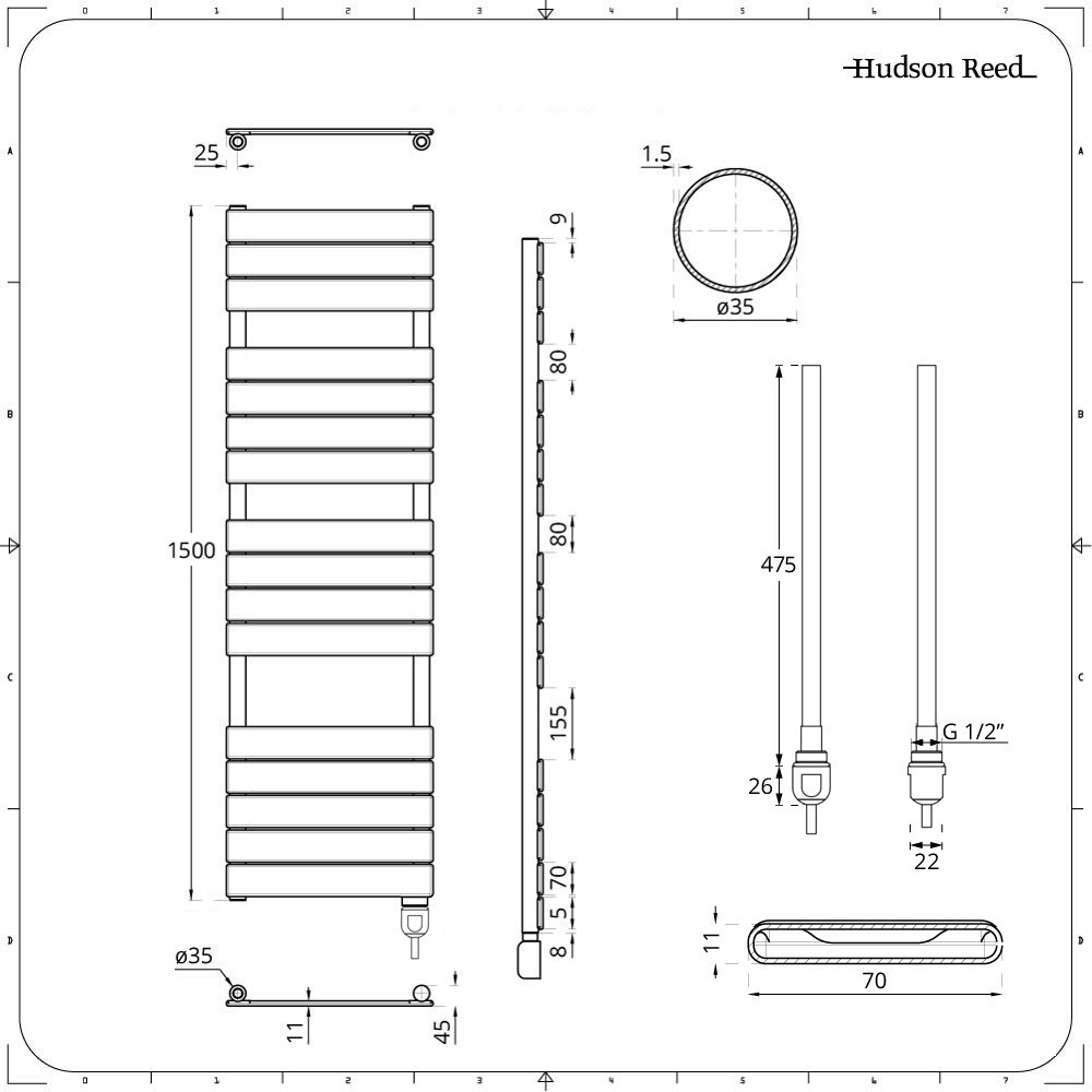 product dimensions