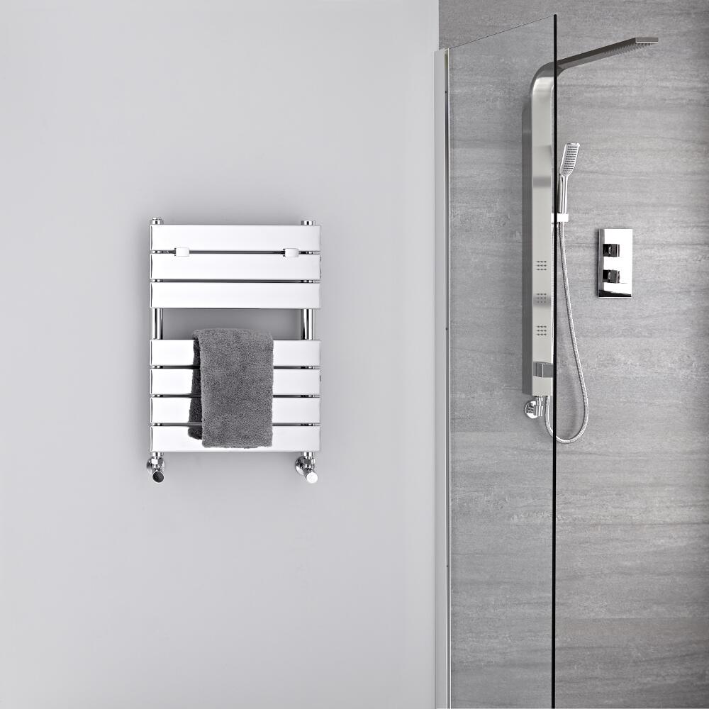 Sèche-serviettes eau chaude Chromé 62 x 45cm 209 watts Lustro