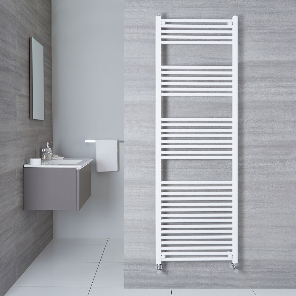 Sèche-Serviettes Blanc Etna 180cm x 60cm x 3cm 1122 Watts