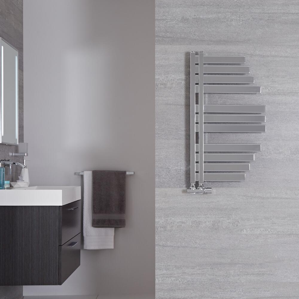 Lazio - Sèche-serviettes Design Chromé - 80cm x 46.3cm