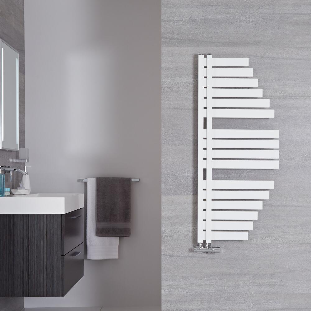 Hudson Reed Radiateur Salle de Bain S/èche-Serviettes Chrom/é 75 x 45cm