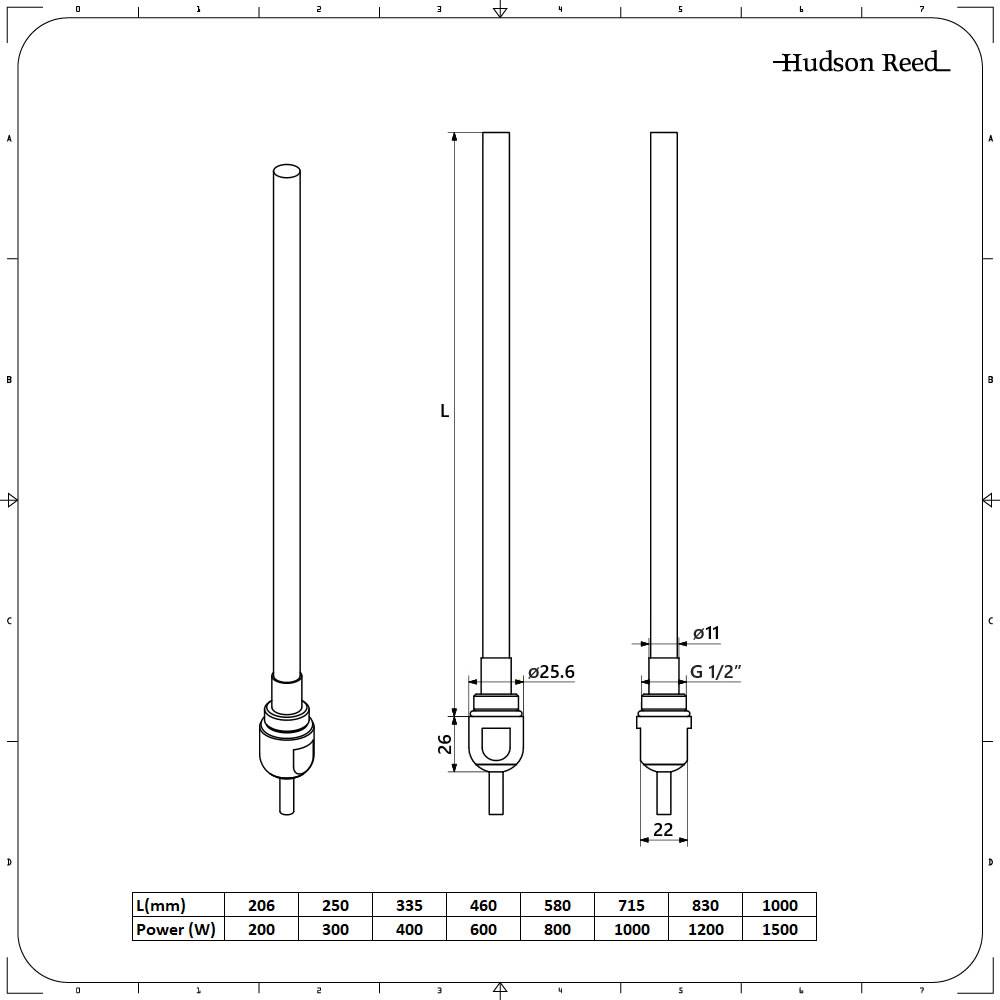 product dimensions