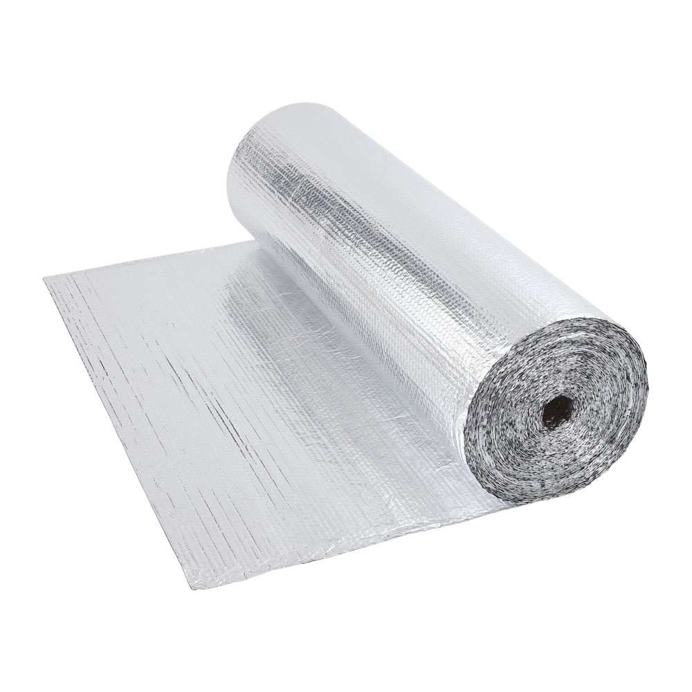 Rouleau isolant aluminium à bulles 40 x 1.2m Ép. 3.5mm