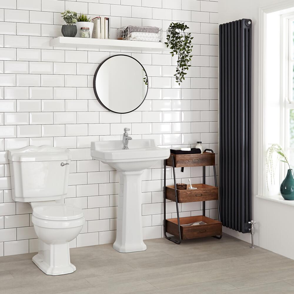 Lavabo rétro sur colonne 59.5cm - Richmond