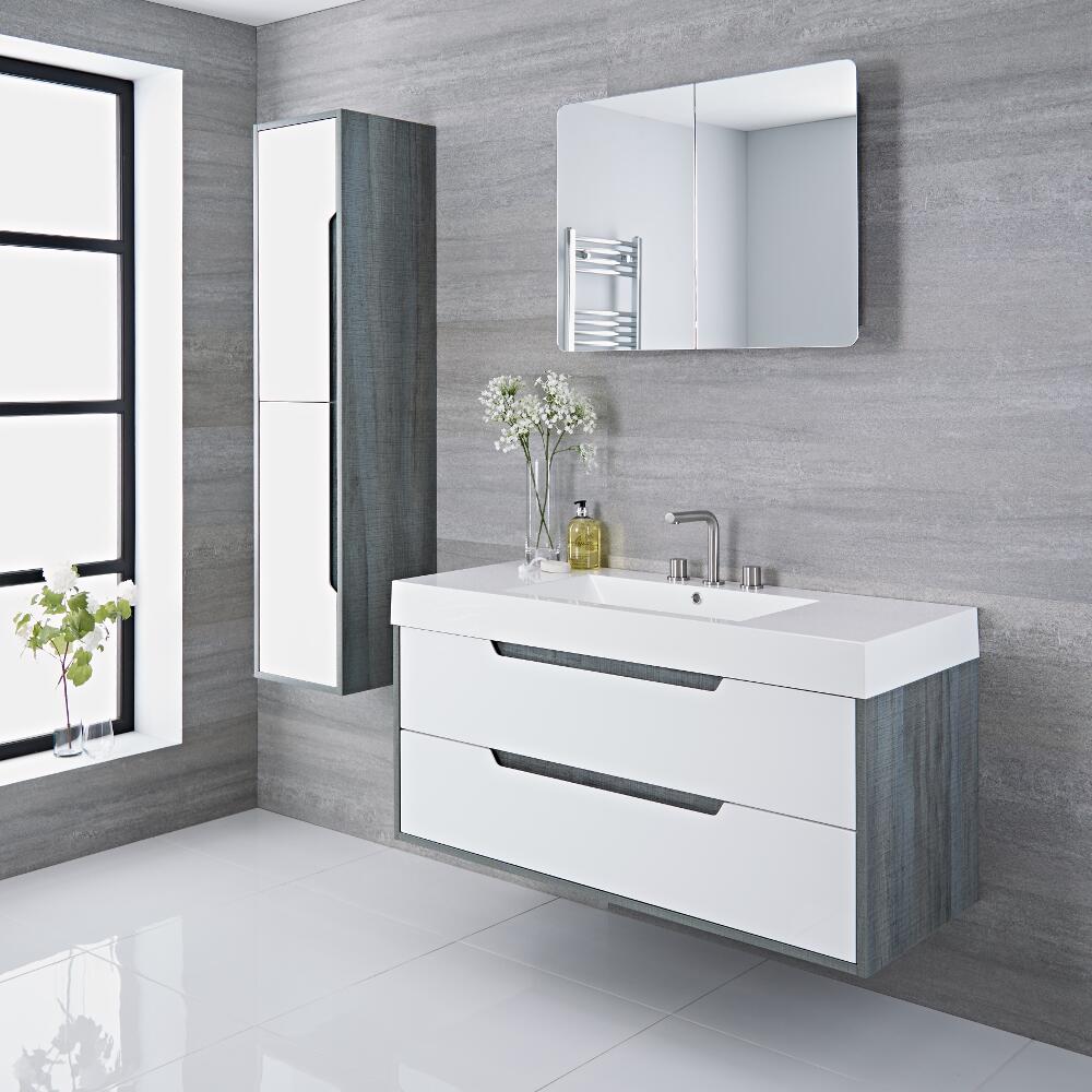 Meuble lavabo 120x50x85cm Newport