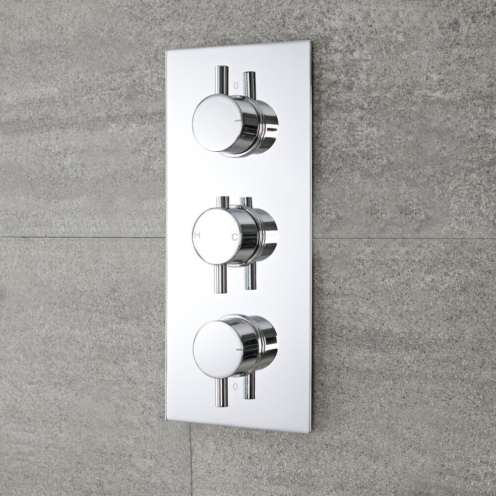 Mitigeur Douche Thermostatique Encastrable 2 Fonctions Rondo