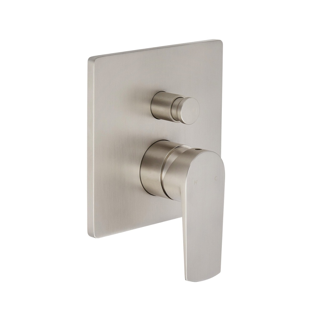 Mitigeur de douche mécanique 2 Fonctions - Harting Nickel Brossé