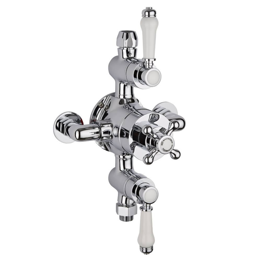 Mitigeur Douche Thermostatique Rétro - 2 Fonctions - Victoria
