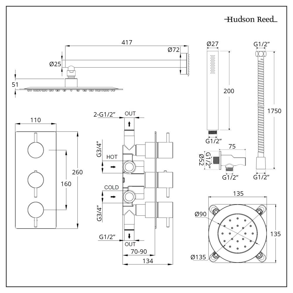 product dimensions