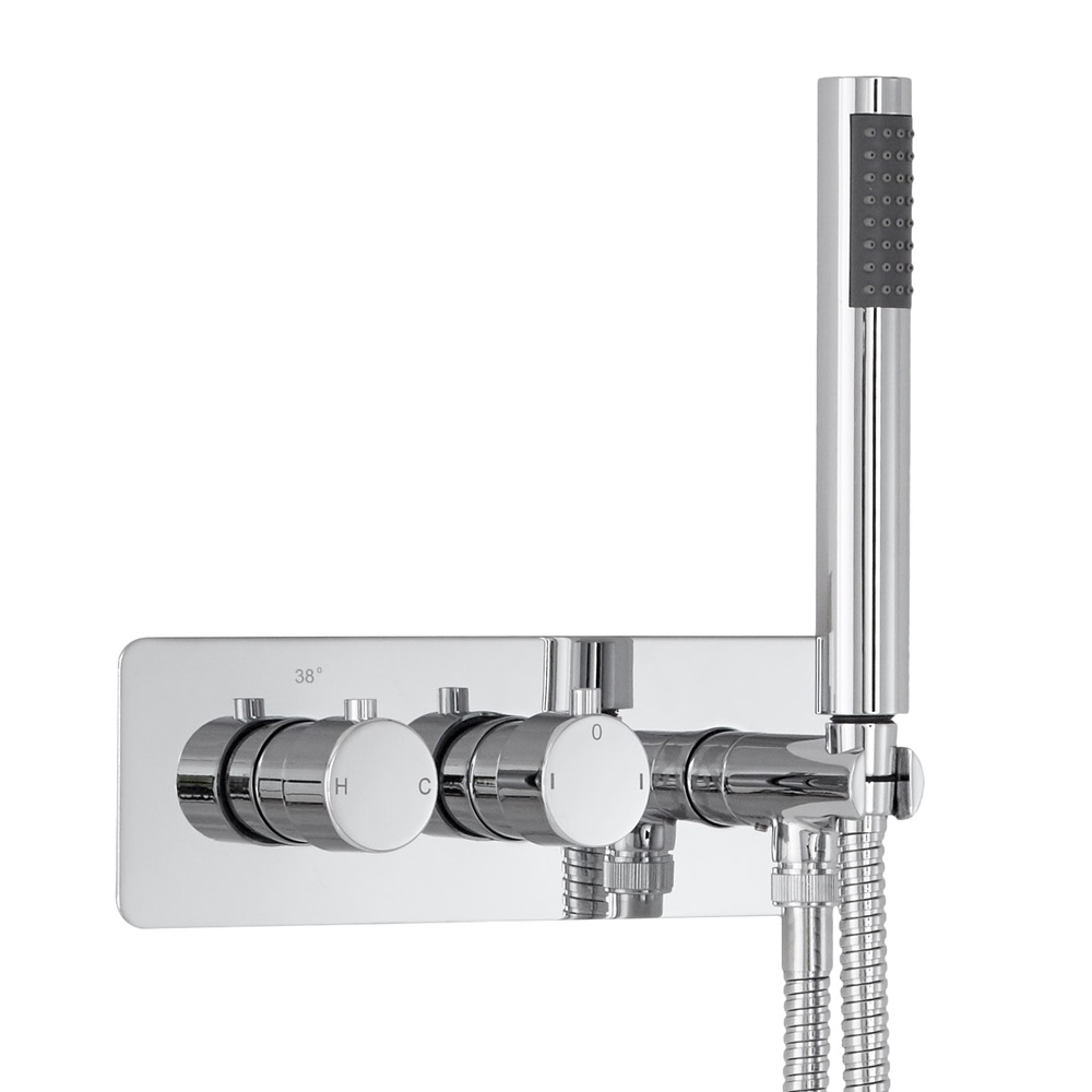 Mitigeur Thermostatique & Douchette ronde Mirage