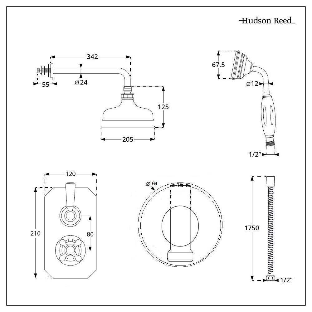 product dimensions