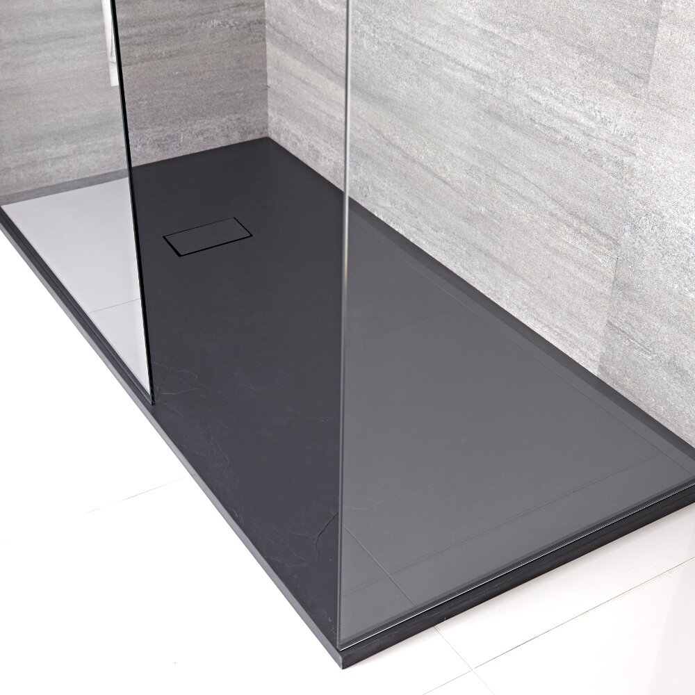 Receveur de douche 170 x 80cm Anthracite
