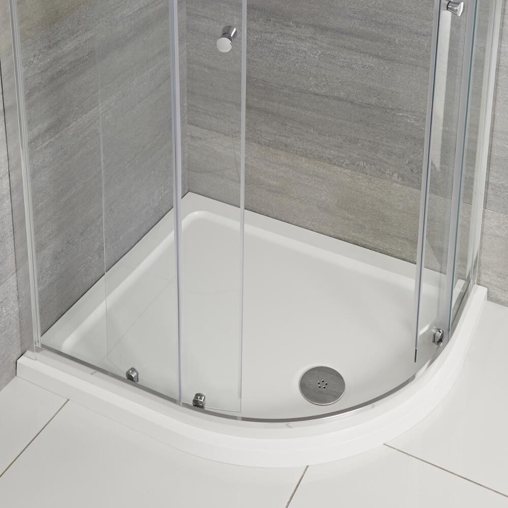 Receveur de douche quart de rond 120x90cm Angle droit