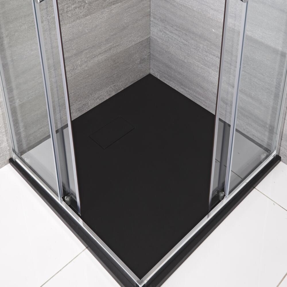 Receveur de douche carré Anthracite 80x80cm