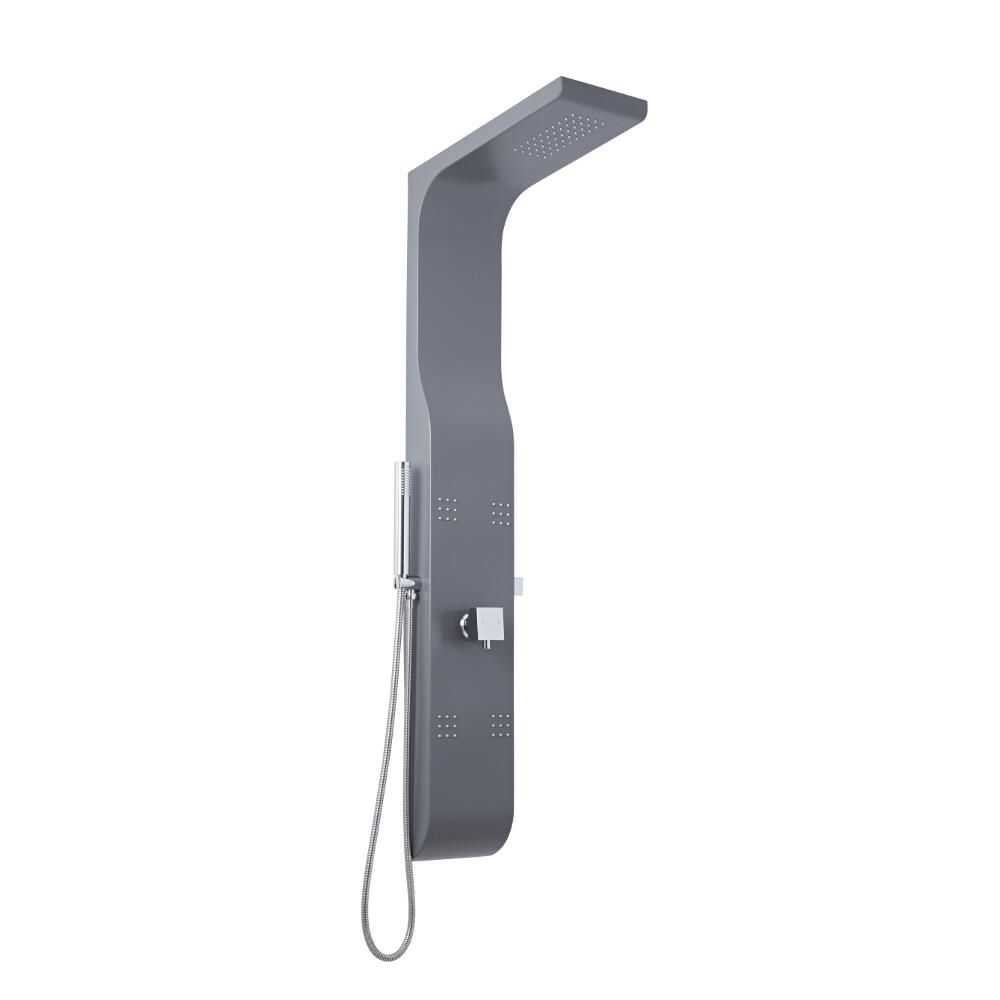 Colonne de douche mitigeur mécanique Alston Anthracite