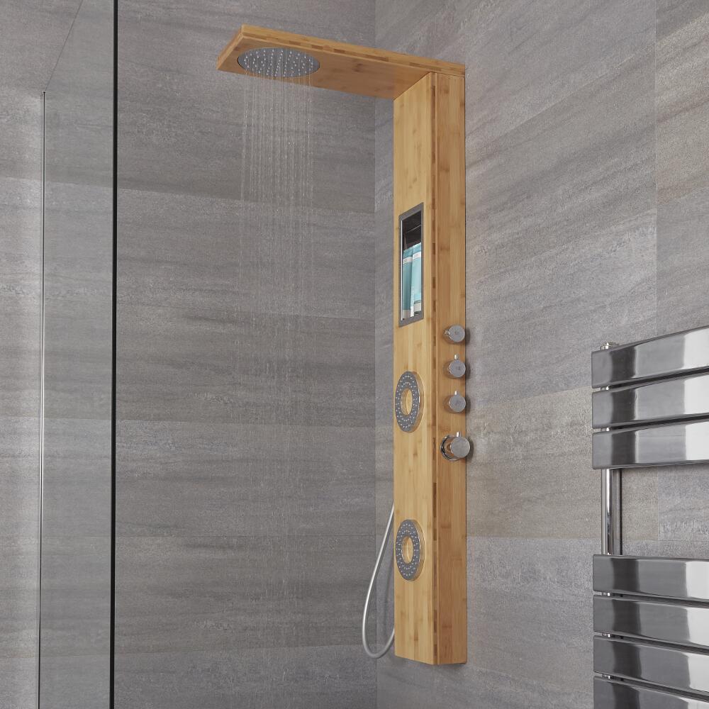 Colonne de douche Thermostatique Bambou Lako