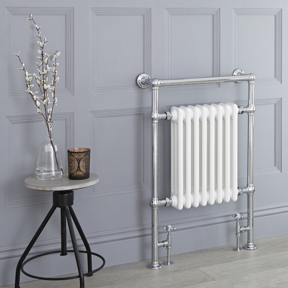 Sèche-Serviettes Rétro Blanc Marquesa 93cm x 62cm x 15,5cm 751 Watts