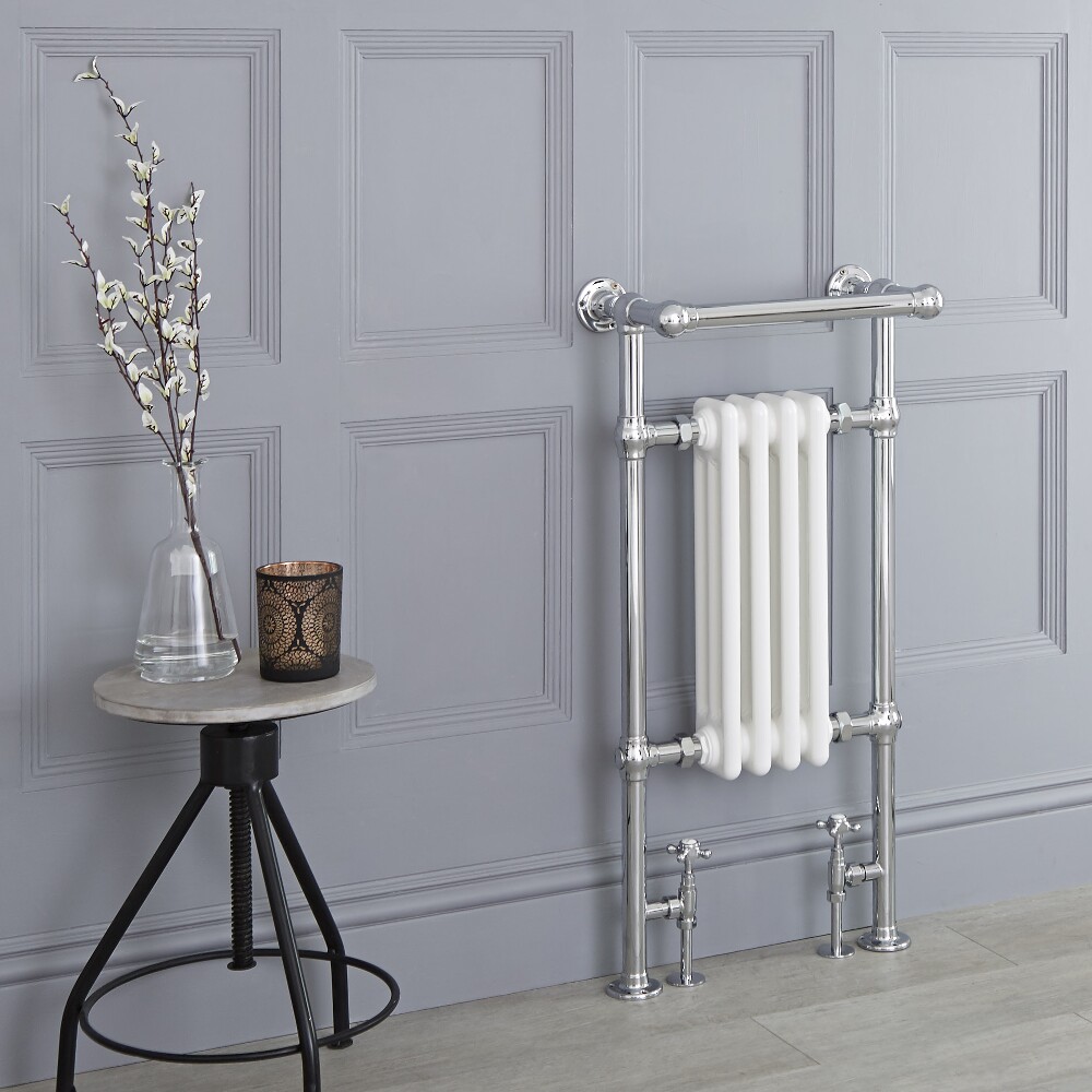 Sèche-Serviettes Blanc Avon 93cm x 45,2cm x 23cm 492 Watts