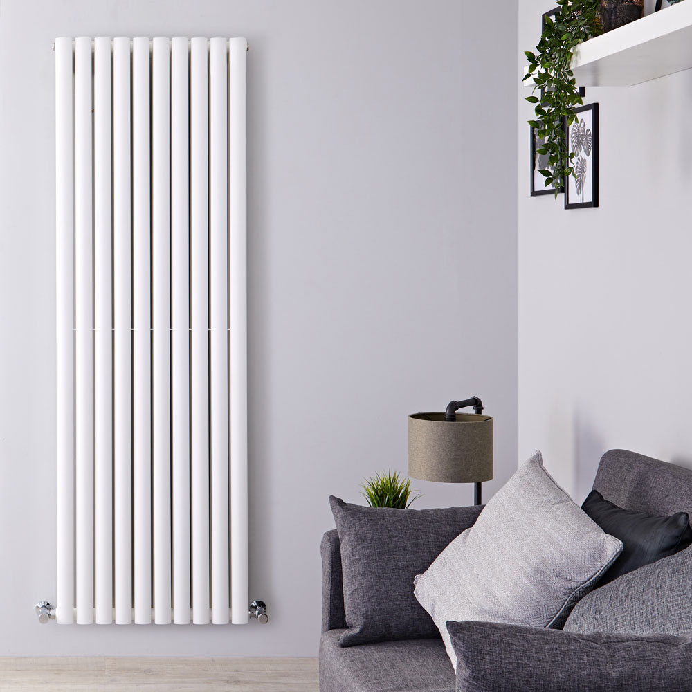 Radiateur Design Vertical Blanc Vitality 178cm x 59cm x 7,8cm 2335 Watts