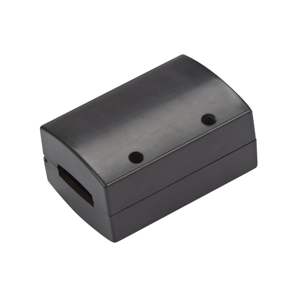 Biard Connecteur pour rail Noir 4.5x3.5x1.3cm