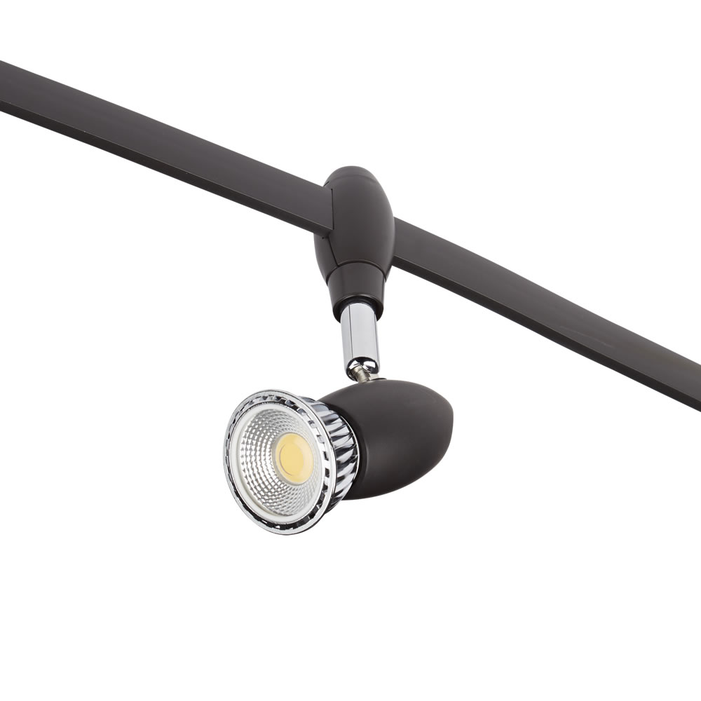 Biard Spot led pour Rail Noir Forio 13.7x6cm