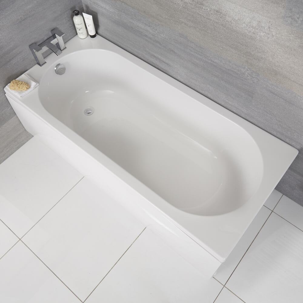 Baignoire rectangulaire 70x160x55cm