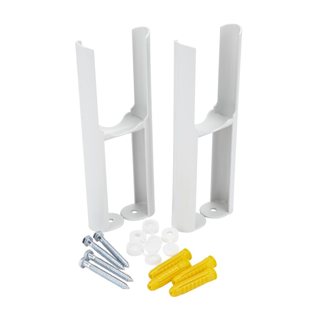 Pied radiateur blanc Windsor 22,5 x 9,5 x 7,5cm