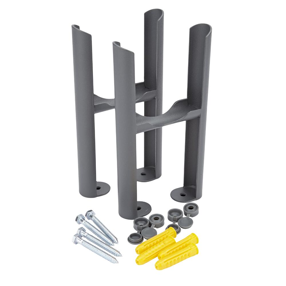 Pied radiateur anthracite Windsor 22,5 x 13 x 8cm