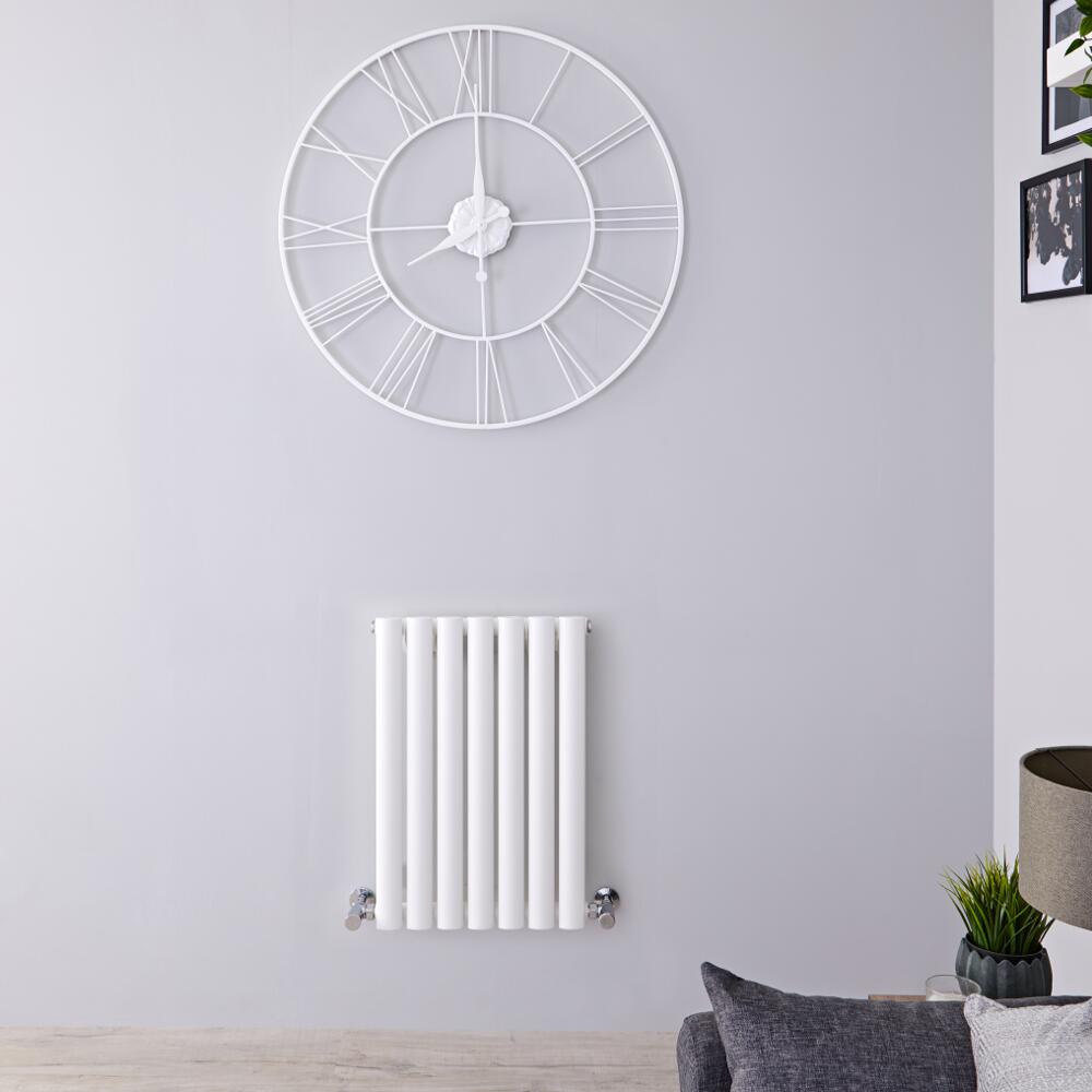 Radiateur Horizontal Vitality Blanc 60cm x 41.5cm x 5.6cm 390 watts
