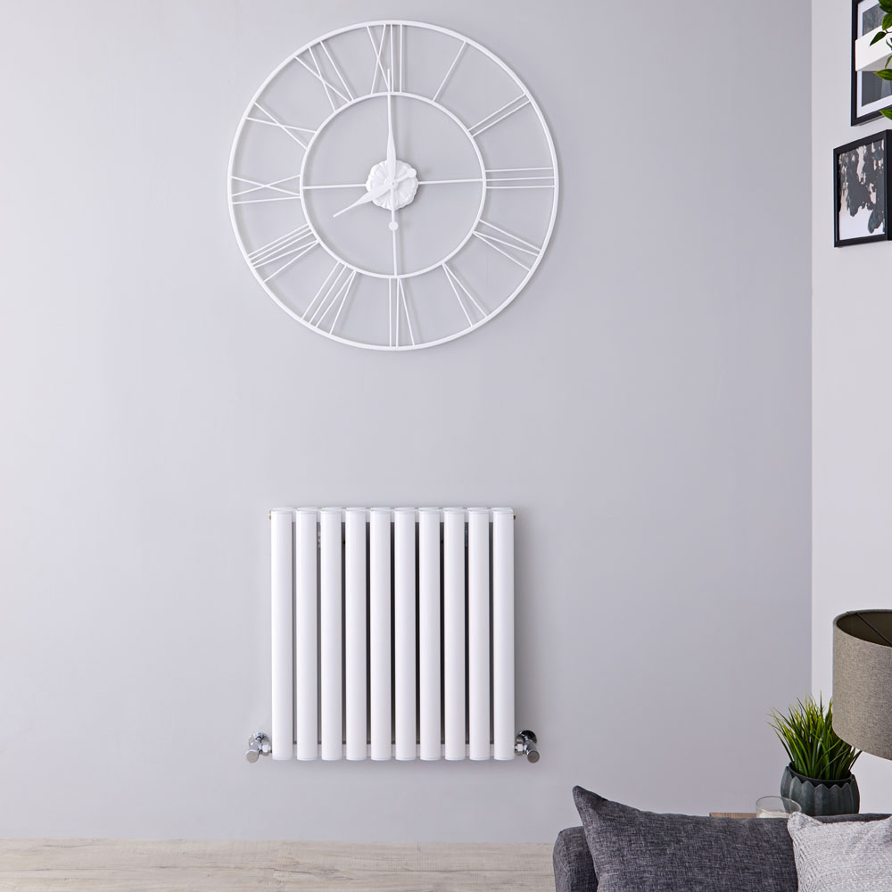 Radiateur Horizontal Vitality Blanc 60cm x 59.5cm x 7.8cm 783 watts