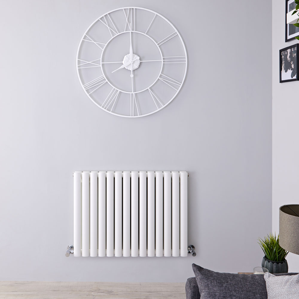 Radiateur Horizontal Vitality Blanc 60cm x 83.4cm x 7.8cm 1096 watts