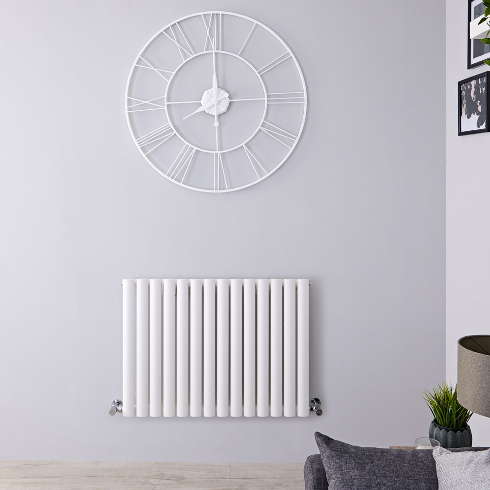 Radiateur Horizontal Vitality Blanc 60cm x 83.4cm x 5.6cm 781watts