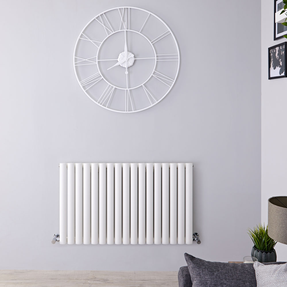Radiateur Horizontal Vitality Blanc 60cm x 100cm x 5.6cm 948 watts