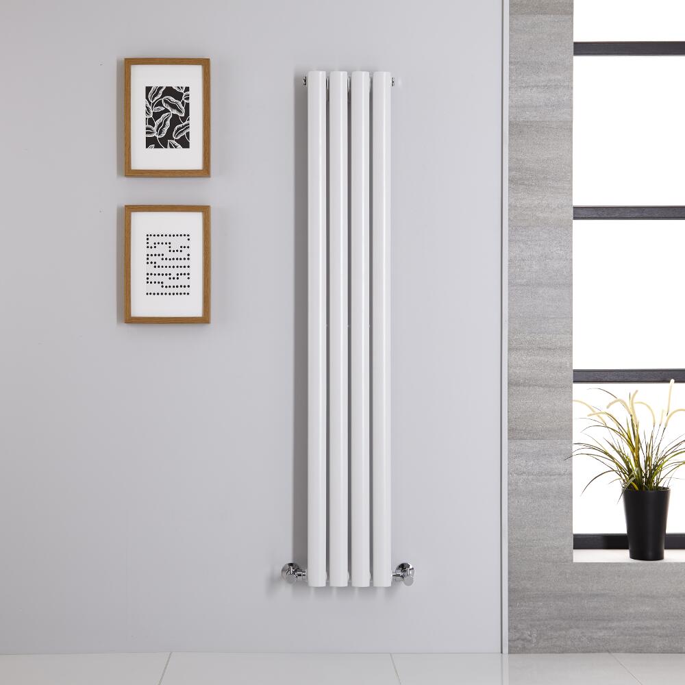 Radiateur Vertical Vitality Blanc 140cm x 23.6cm x 5.6cm 457 watts