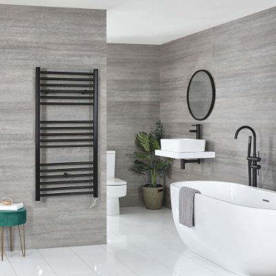 Designer Aluminium sèche-serviettes salle de bains radiateur anthracite haut rendement 