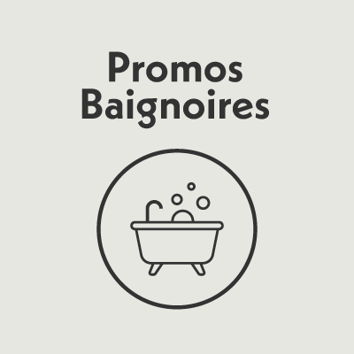 baignoires promo